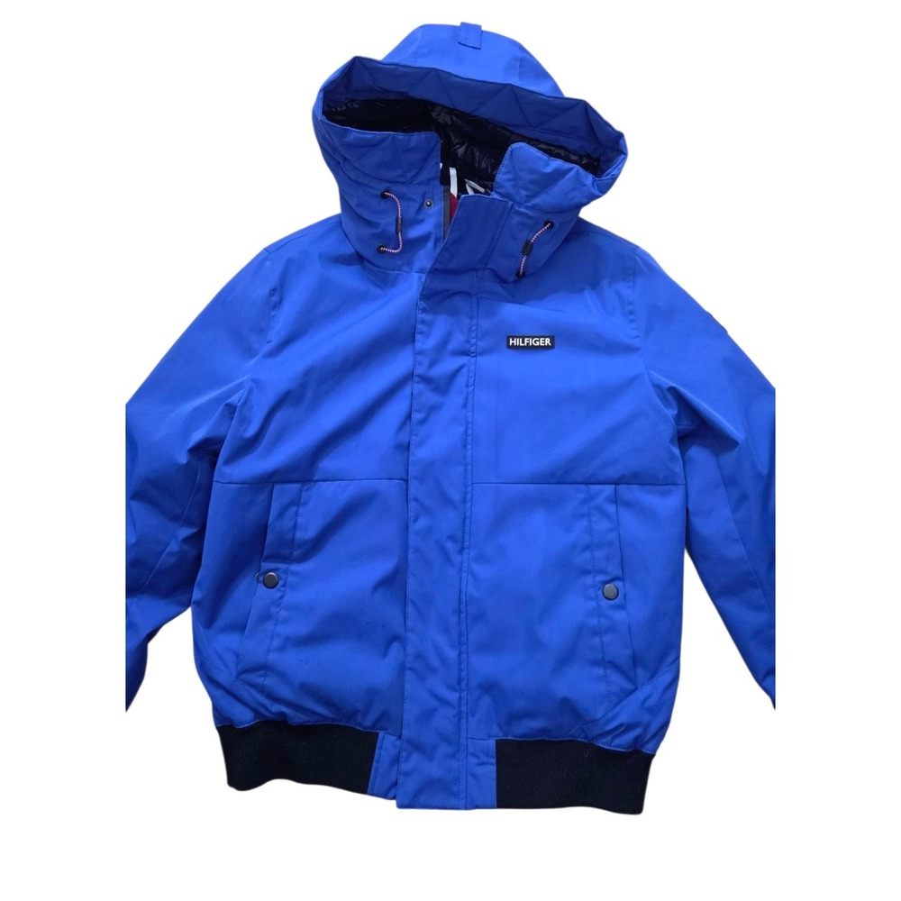 Tommy Hilfiger Men's M Hooded Quilted Puffer Jacket Winter Snow Ski Coat 2007